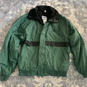 Vintage Avon Sportswear Green Fleece Jacket Size S